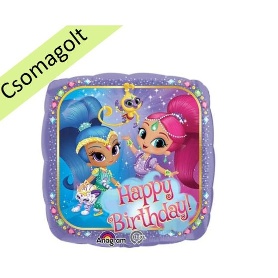 SHIMMER ÉS SHINE FÓLIA LUFI