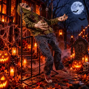 ZOMBI MONZGÁSSAL, FÉNY- ÉS HANGHATÁSSAL