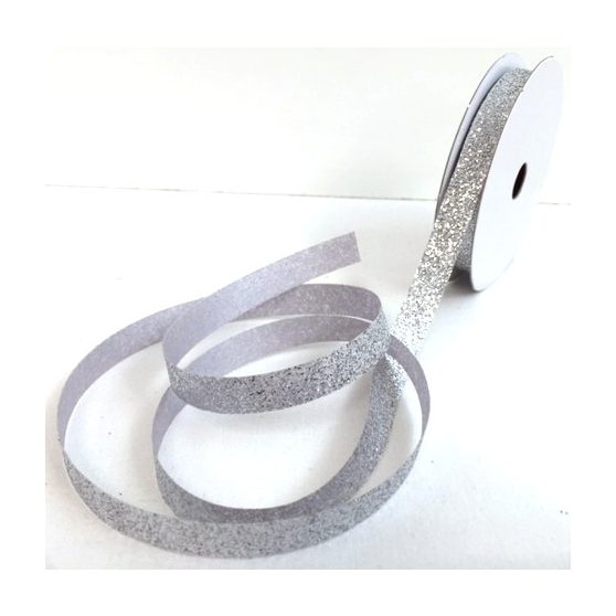 DEKORSZALAG, CSILLÁMOS, 10mm/10m, EZÜST