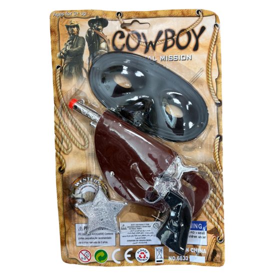 COWBOY SZETT MASZKKAL