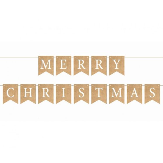 MERRY CHRISTMAS ZÁSZLÓFÜZÉR