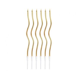 ARANY SPIRÁL GYERTYA