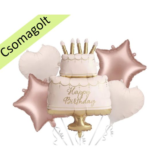 FÓLIA LUFI CSOKOR SZÜLETÉSNAPRA, TORTÁS