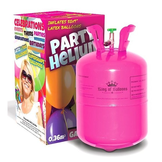 ELDOBHATÓ HÉLIUM PALACK, 50 DB LUFIHOZ