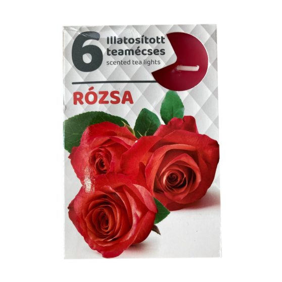 RÓZSA ILLATOSÍTOTT TEAMÉCSES