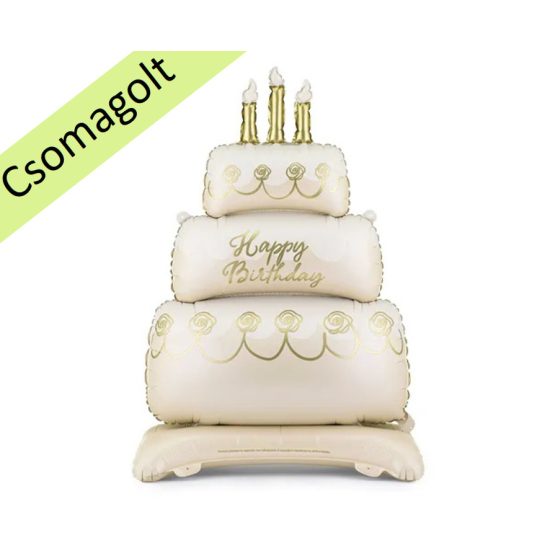 TALPON ÁLLÓ TORTA FÓLIA LUFI SZÜLETÉSNAPRA