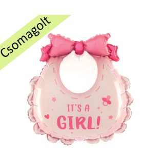 RÓZSASZÍN ELŐKE FÓLIA LUFI ITS A GIRL FELIRATTAL