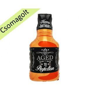WHISKYS ÜVEG FÓLIA LUFI SZÜLETÉSNAPRA