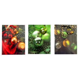 KARÁCSONYI ZSINÓRFÜLES TÁSKA 3 MINTÁVAL, KÖZEPES