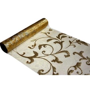 ARANY GLITTER FUTÓS ORGANZA