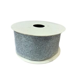 EZÜST CSILLÁMOS SZALAG, 38 MM