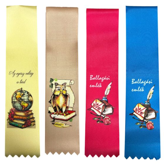 SZITÁZOTT BALLAGÁSI SZALAG VEGYES MINTÁVAL