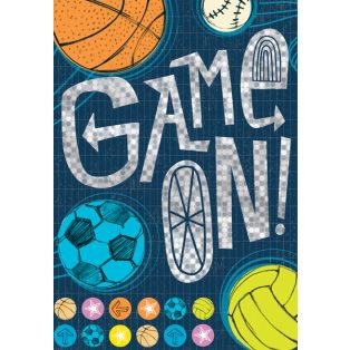 ÜDVÖZLŐLAP BORÍTÉKKAL SZÜLETÉSNAPRA, GAME ON