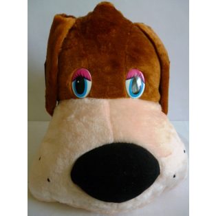PLÜSS KUTYA, KÉTOLDALAS, 40cm