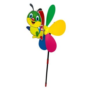 SZÍNES SZÉLFORGÓ HERNYÓVAL