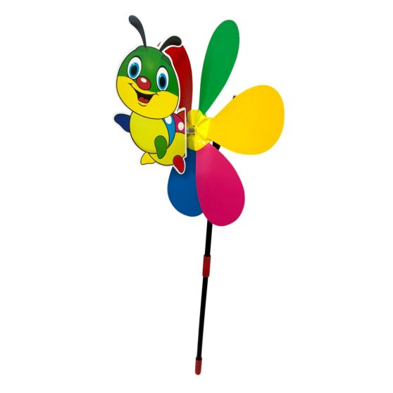 SZÍNES SZÉLFORGÓ HERNYÓVAL