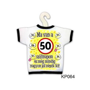 ÜVEGPÓLÓ-"MA VAN A 50. SZÜLINAPOM..."