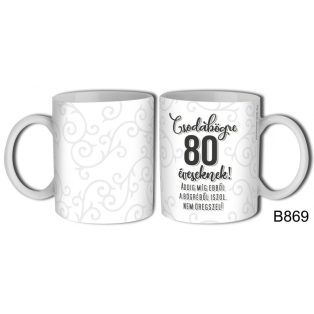 KERÁMIA CSODA BÖGRE 80 ÉVESEKNEK