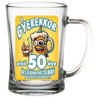 SÖRÖSKORSÓ 50. SZÜLETÉSNAPRA, A GYEREKKOR ELSŐ 50 ÉVE