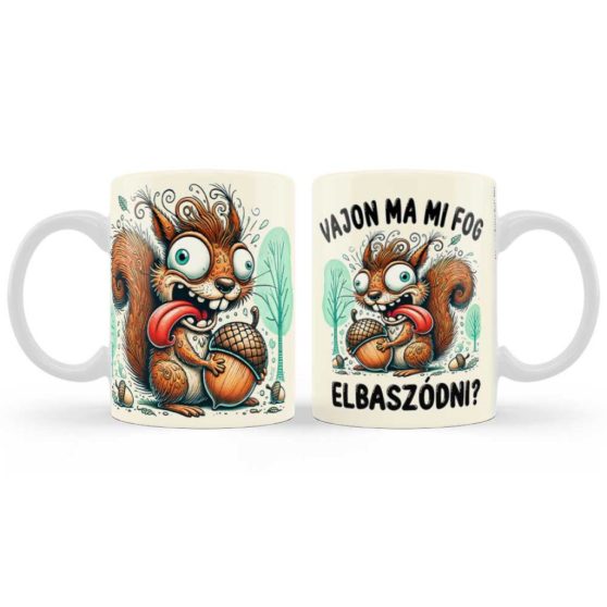KERÁMIA BÖGRE, VAJON MA MI FOG ELB*SZÓDNI