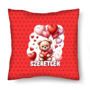 MACIS DÍSZPÁRNA SZERETLEK FELIRATTAL