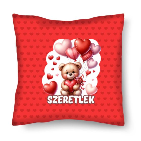 MACIS DÍSZPÁRNA SZERETLEK FELIRATTAL