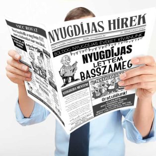 VICCES ÚJSÁG NYUGDÍJASOKNAK, NYUGDÍJAS HÍREK