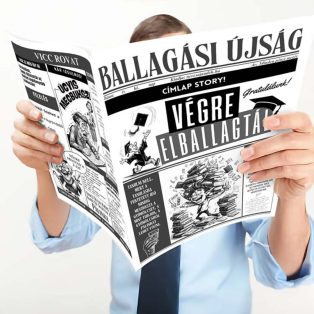 VICCES ÚJSÁG BALLAGÁSRA