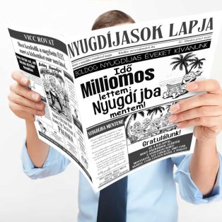 VICCES ÚJSÁG NYUGDÍJBA VONULÁSRA