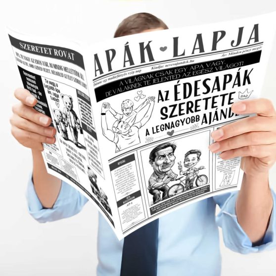 VICCES ÚJSÁG APÁKNAK, APÁK LAPJA