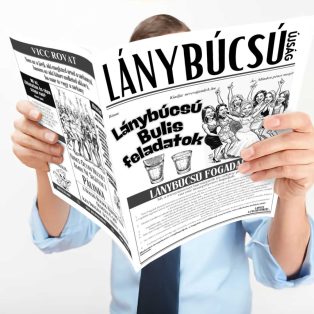 VICCES ÚJSÁG LÁNYBÚCSÚRA