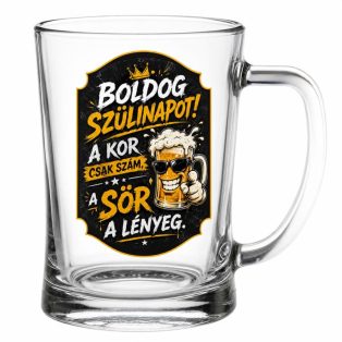 SÖRÖSKORSÓ SZÜLETÉSNAPRA, A SÖR A LÉNYEG