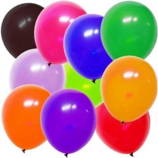 LUFI, 100 db GÖMB, Ø20 cm, NORMÁL, vegyes színek, A80