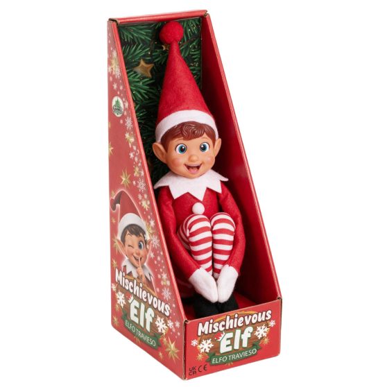FIÚ ELF MANÓ, 34 CM