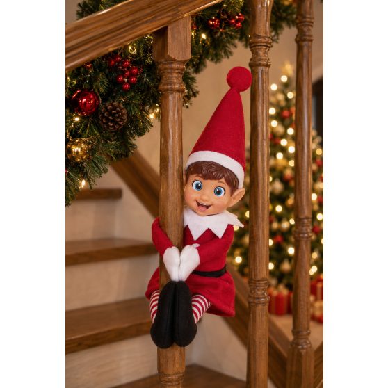 LÁNY ELF MANÓ, 34 CM