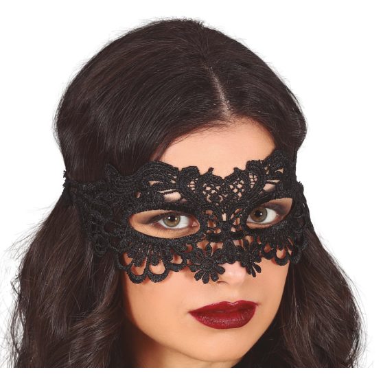 FEKETE LACE SZEMÁLARC