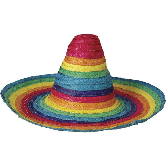 SZIVÁRVÁNY MEXIKÓI SOMBRERO KALAP