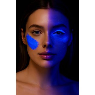 KÉK NEON ARCFESTÉK