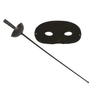 ZORRÓ SZETT, MASZK ÉS KARD