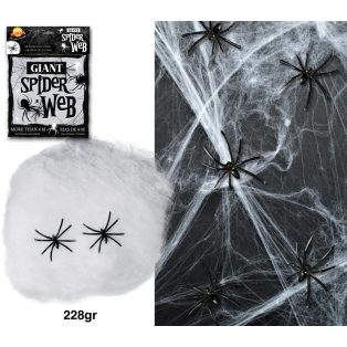 FEHÉR PÓKHÁLÓ, 228 GR