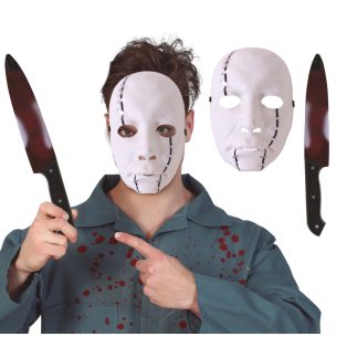 GYILKOS SZETT, MASZK ÉS KÉS