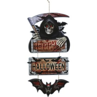 HAPPY HALLOWEEN AJTÓ VAGY FALIDÍSZ