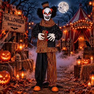 KALAPOS HORROR BOHÓC MOZGÁSSAL, FÉNY- ÉS HANGHATÁSSAL