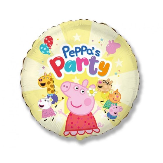 PEPPA GÖMB FÓLIA LUFI PARTY FELIRATTAL