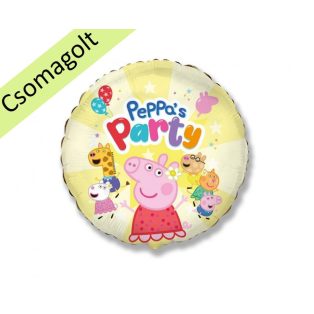 PEPPA GÖMB FÓLIA LUFI PARTY FELIRATTAL