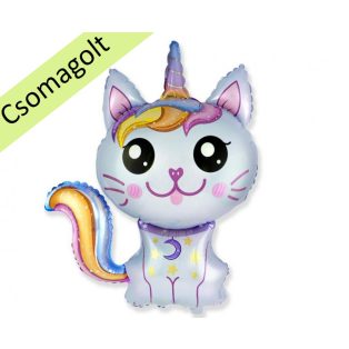 KÉK UNIKORNIS CICA FÓLIA LUFI