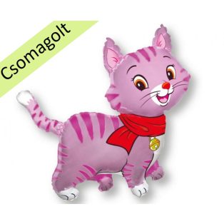 RÓZSASZÍN CICA FÓLIA LUFI