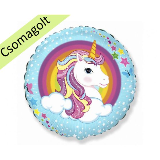 UNIKORNIS MINTÁS GÖMB FÓLIA LUFI