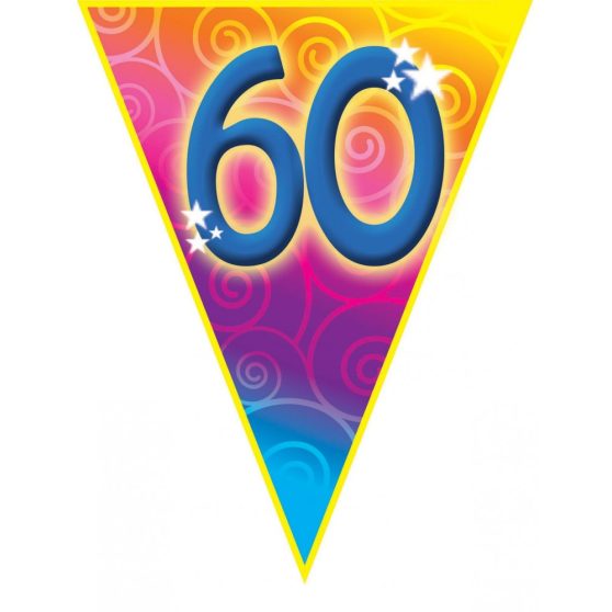 FELIRAT, ZÁSZLÓ, "60", 5 M
