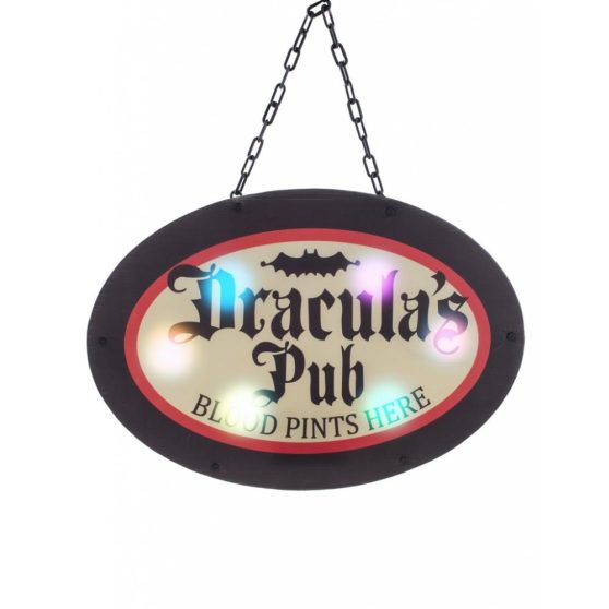 DRACULA PUB VILÁGÍTÓ CÉGTÁBLA